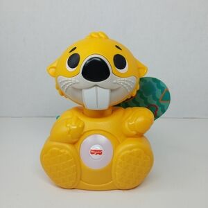 Fisher Price Linkimals Boppin Beaver with Lights and Sounds Tested Works